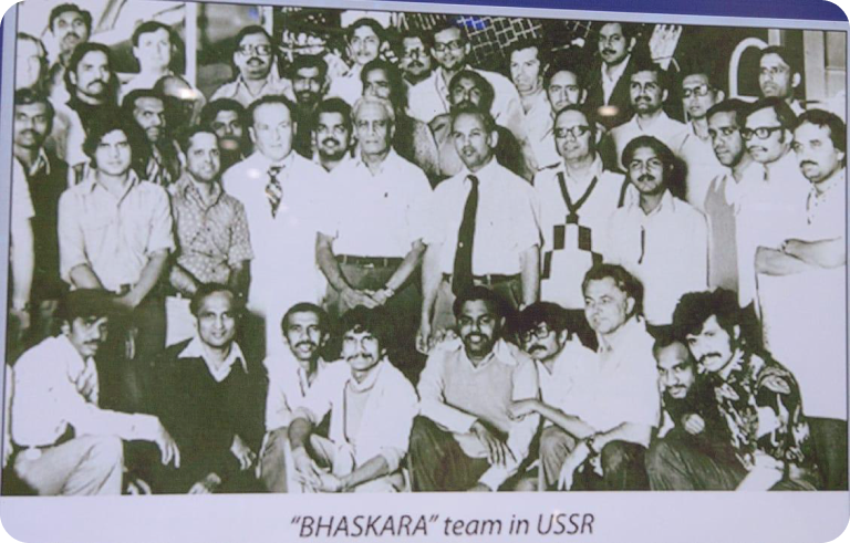 Bhaskara team in USSR, 1979