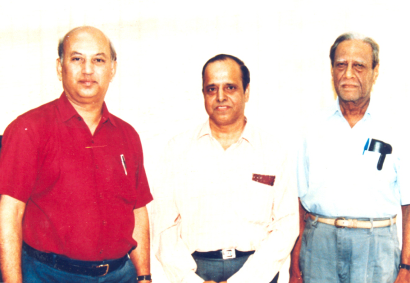 Taking charge as ISRO Chairman, 1994